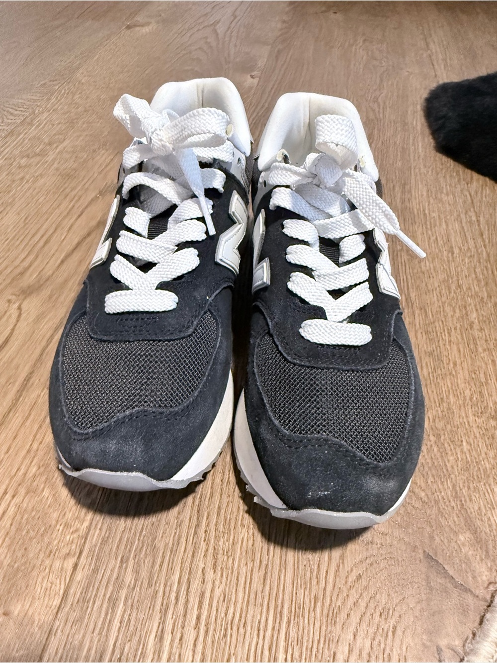 New Balance Black and White Women's Sneakers